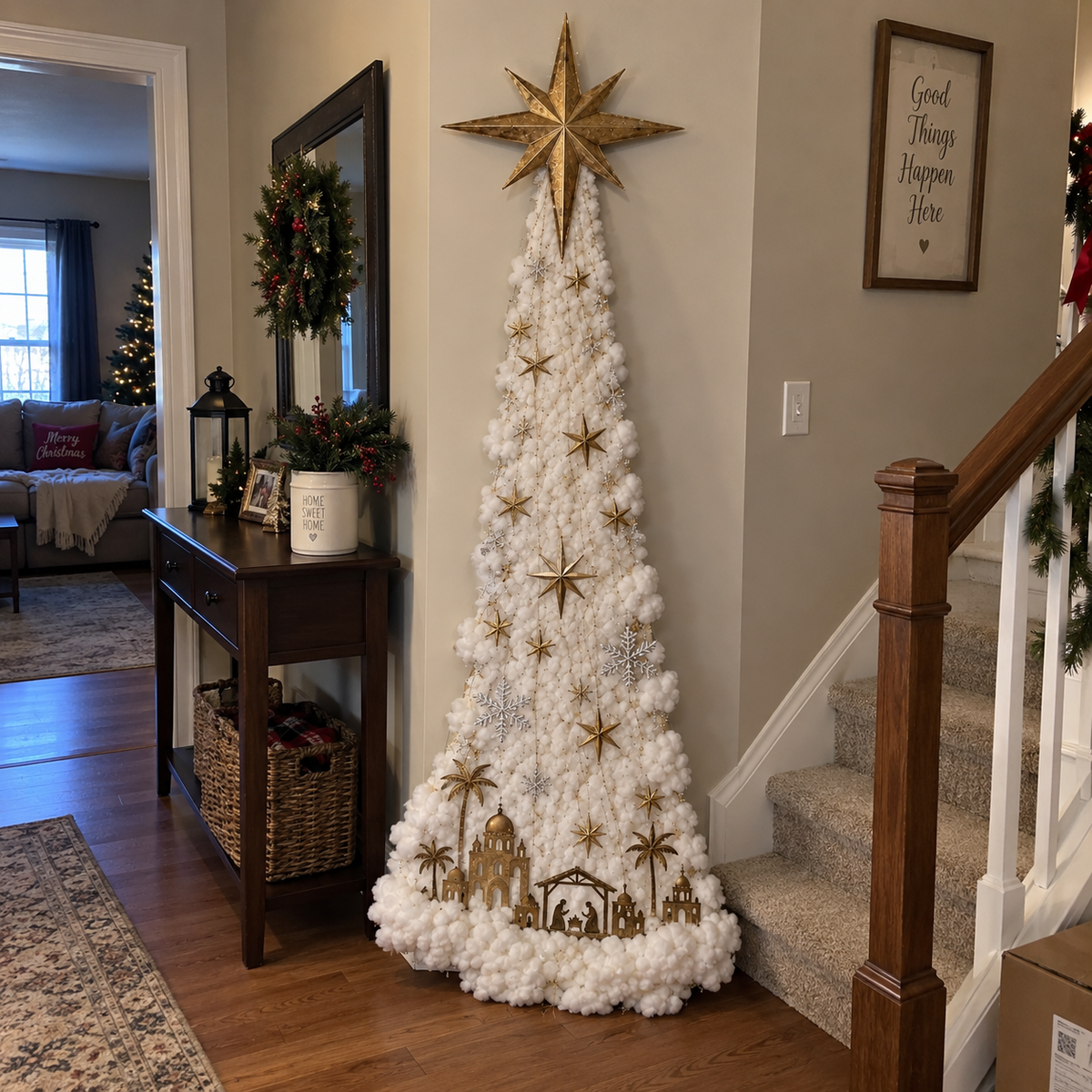 Christmas Magic Trail Wall Light - A Little Christmas Magic, Right on Your Wall