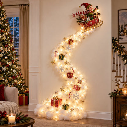 Christmas Magic Trail Wall Light - A Little Christmas Magic, Right on Your Wall