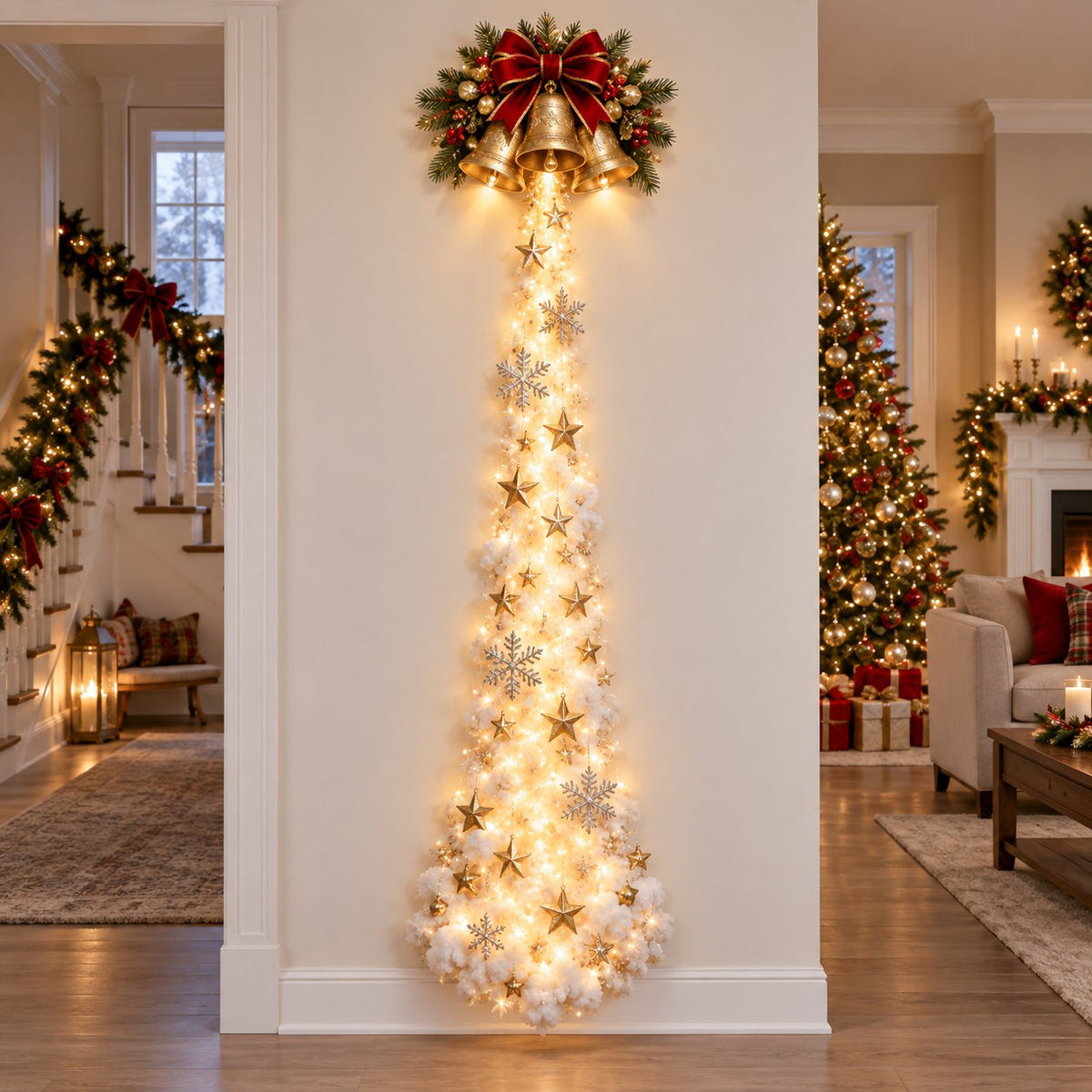 Christmas Magic Trail Wall Light - A Little Christmas Magic, Right on Your Wall