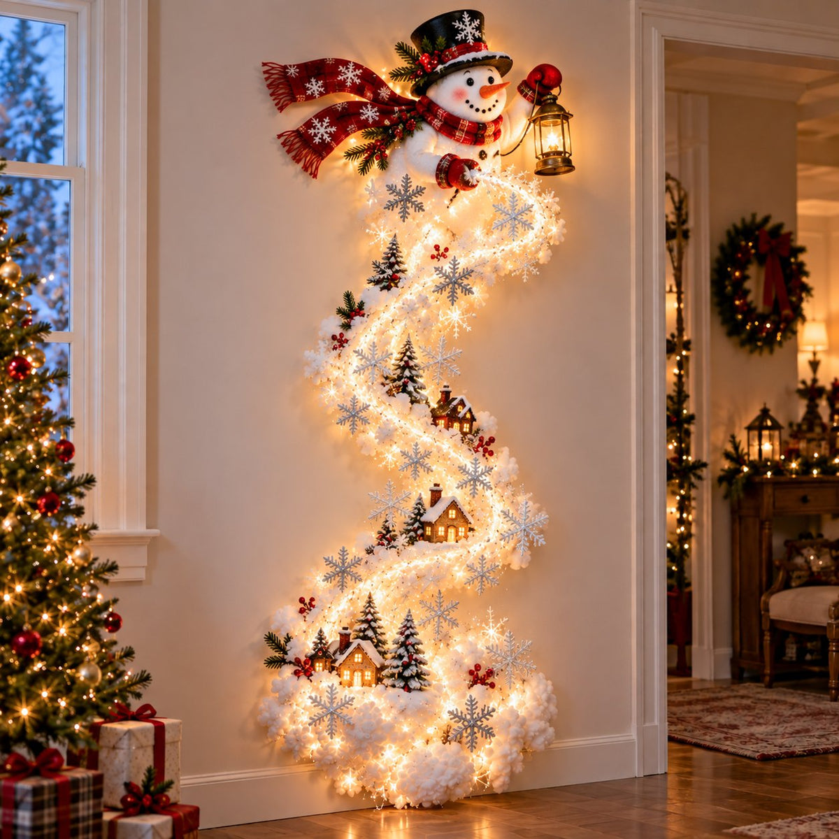 Christmas Magic Trail Wall Light - A Little Christmas Magic, Right on Your Wall